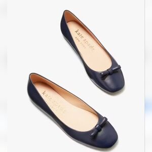 Kate Spade Blue Ballet Flats